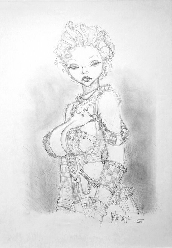 Manie ganza par Jean Baptiste Andreae - Illustration originale