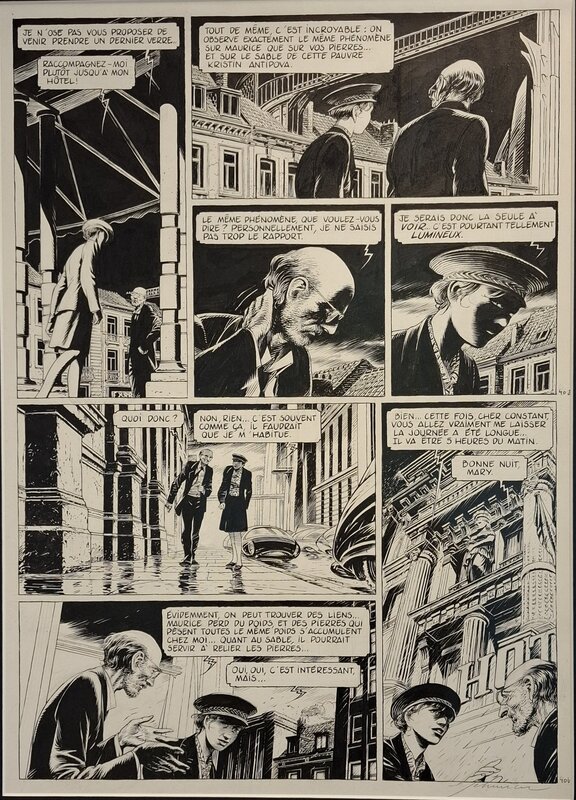 Planche Originale de François Schuiten 