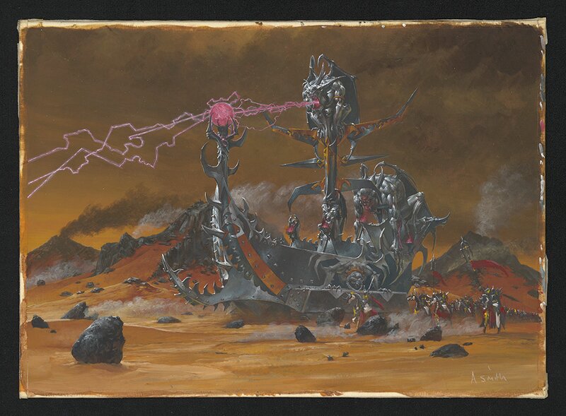 For sale - Adrian Smith, Chronopia Undead Ship - Comic Strip
