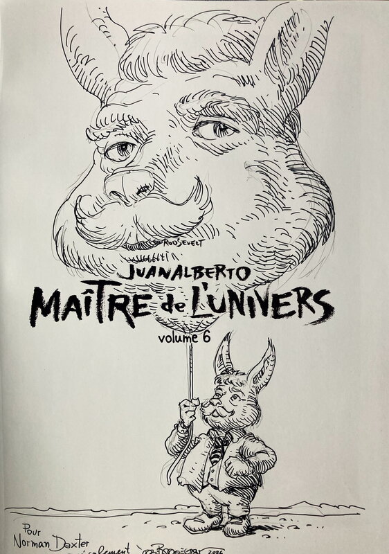 José Roosevelt, Juan Alberto, maître de l'univers T 6 - Sketch