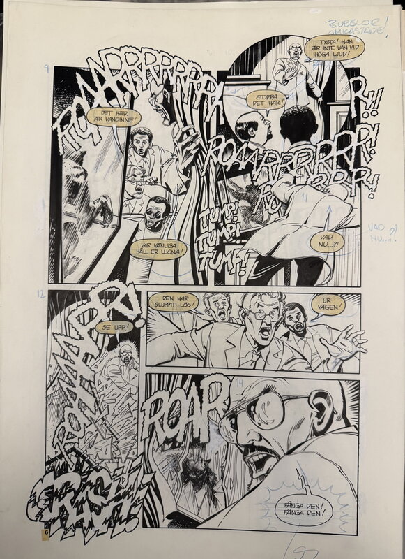 César Spadari, “The Experiment” The Phantom - Planche originale
