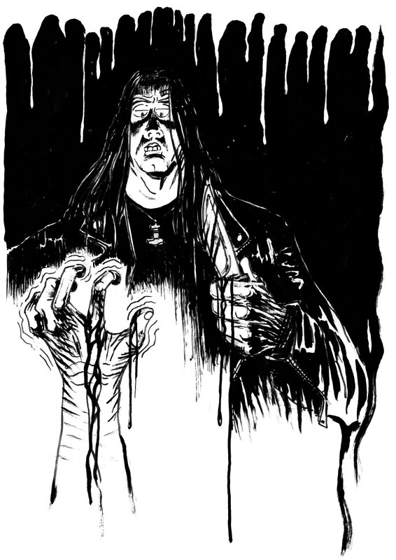 For sale - Faust by guyot johann - Original Illustration