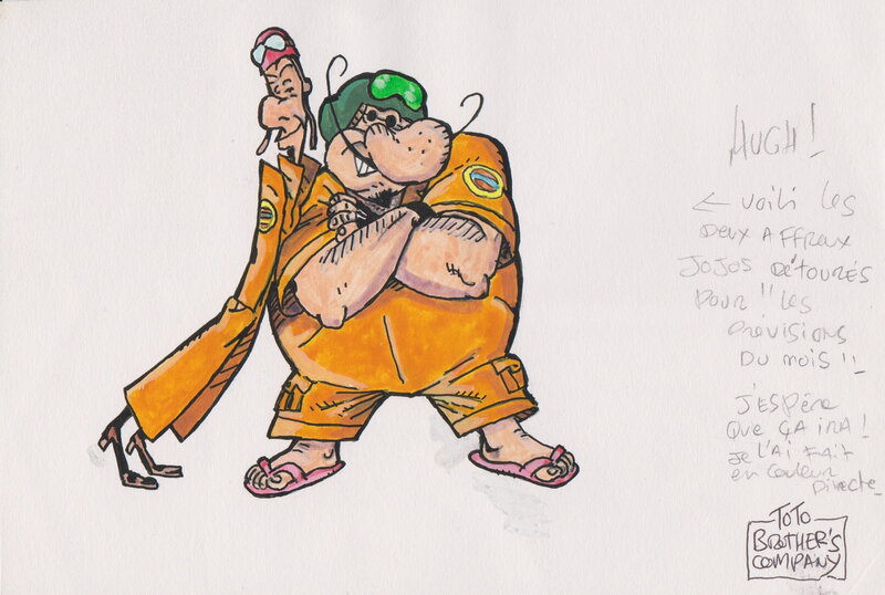 Philippe Torrès, Toto Brothers Company, Toto Brother's Company - Illustration originale