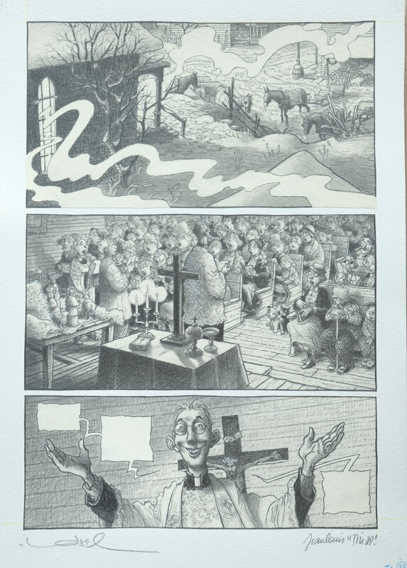 Magasin GENERAL par Jean-Louis Tripp, Régis Loisel - Planche originale