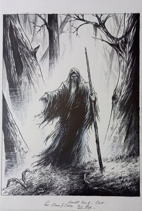 Alexe, Lancelot 2 - Couverture de l'intégrale - Illustration originale