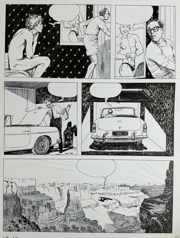Manara revolution - Planche originale