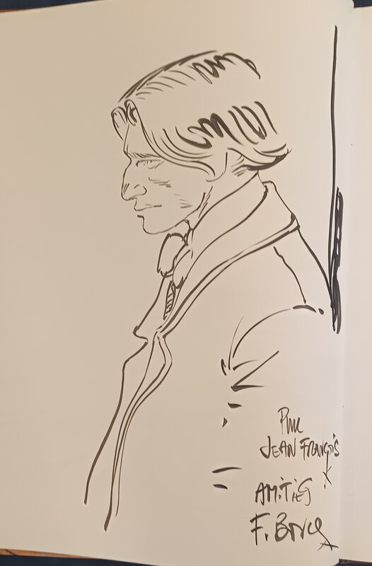 François Boucq, Dédicace Bouncer tome3 - Dédicace