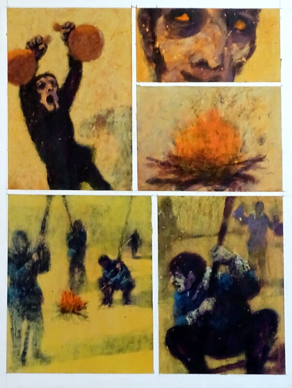 En vente - Othello pl.32 par Denis Deprez - Planche originale