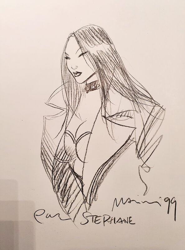 Rapaces - Camilla by Enrico Marini - Sketch