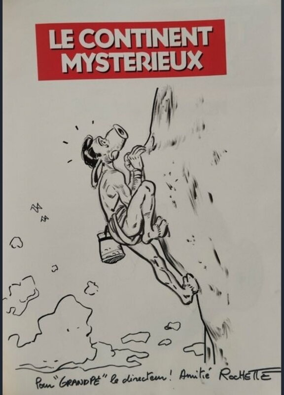Jean-Marc Rochette, Dédicace - Les aventures d'Edmond Le Cochon - Dédicace