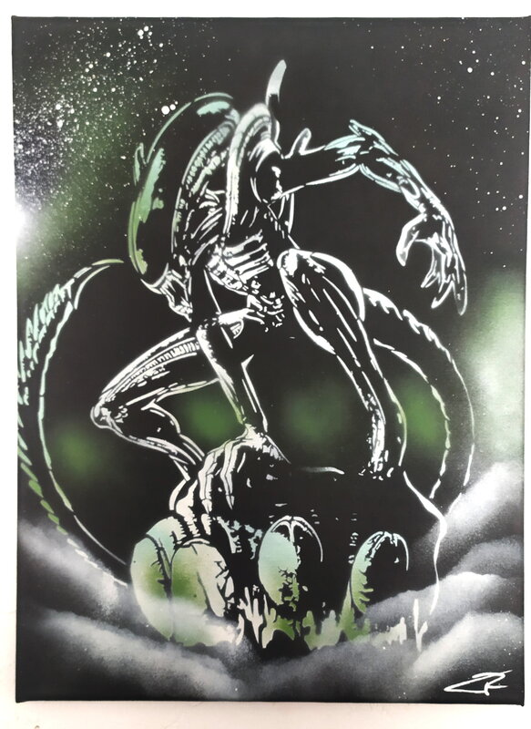 Aliens par Thierry Ragobert - Illustration originale