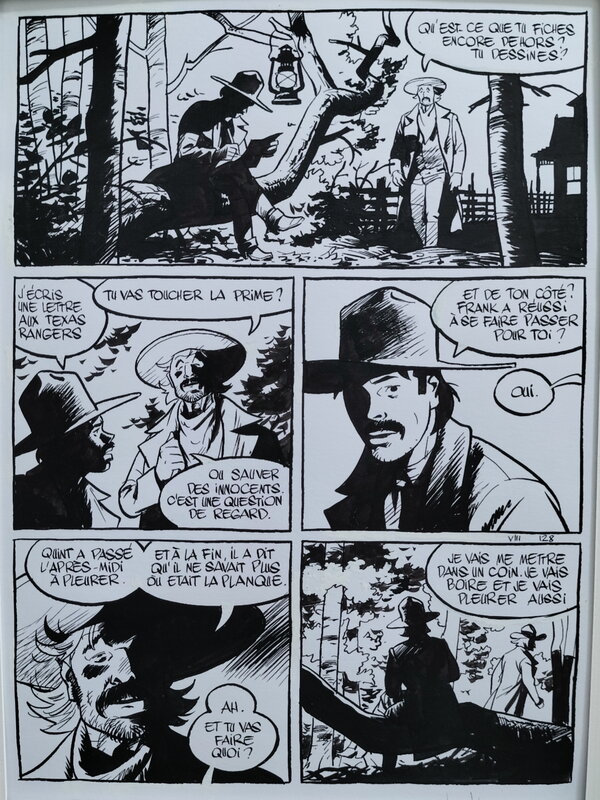 Texas cowboys by Matthieu Bonhomme, Lewis Trondheim - Comic Strip