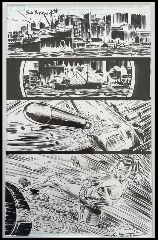 Submariner par Mitchell Breitweiser - Planche originale