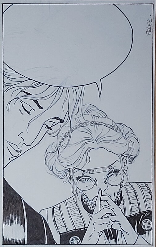 Sasmira by Claude Pelet - Original Illustration