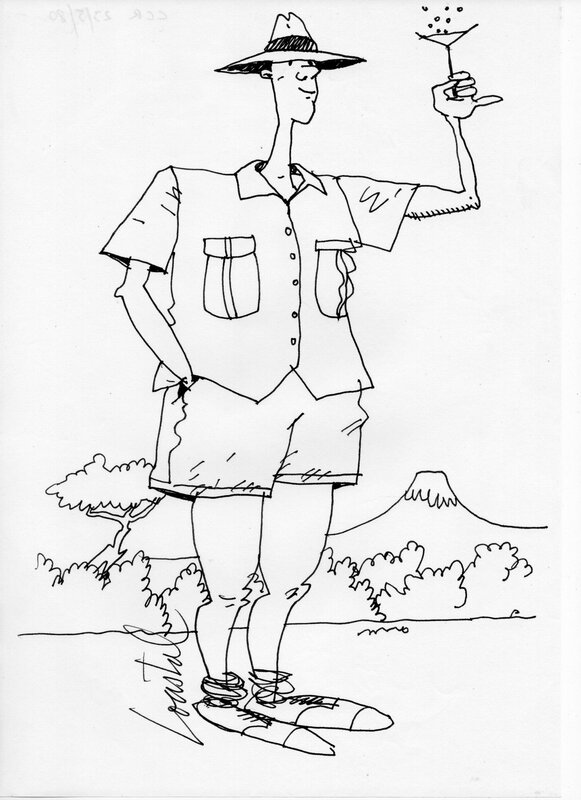 Loustal, Vacances et Champagne - Sketch