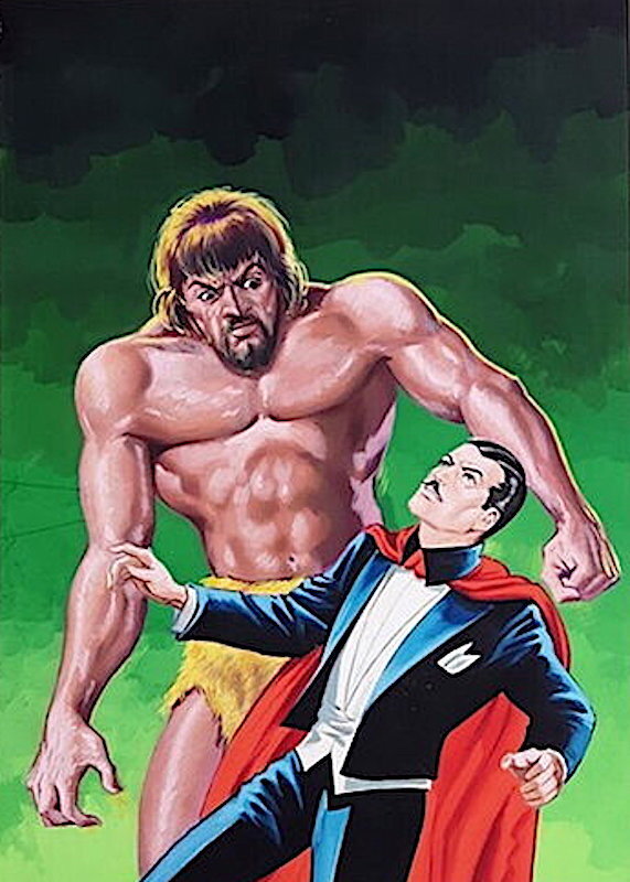 Mario Caria, Mandrake the Magician 284 - Couverture Originale (1ère série Remparts) - Couverture originale