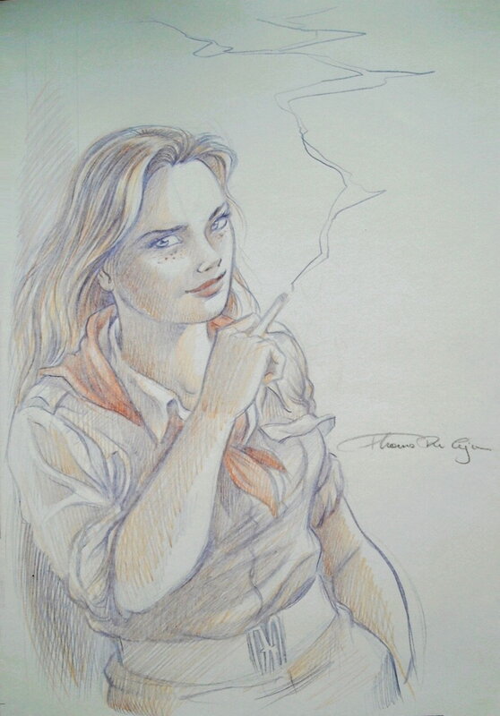 Betty par Thomas Du Caju - Dédicace