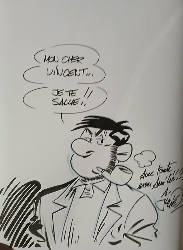 Jérôme DURANDEU by Alain Julié - Sketch