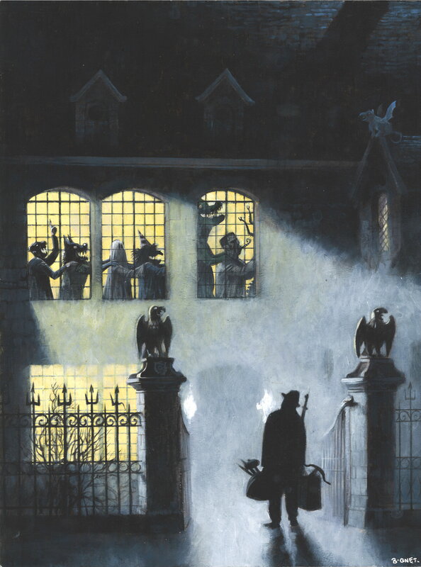 For sale - B-Gnet - illustration de la couverture de Bonsoir - Original Cover