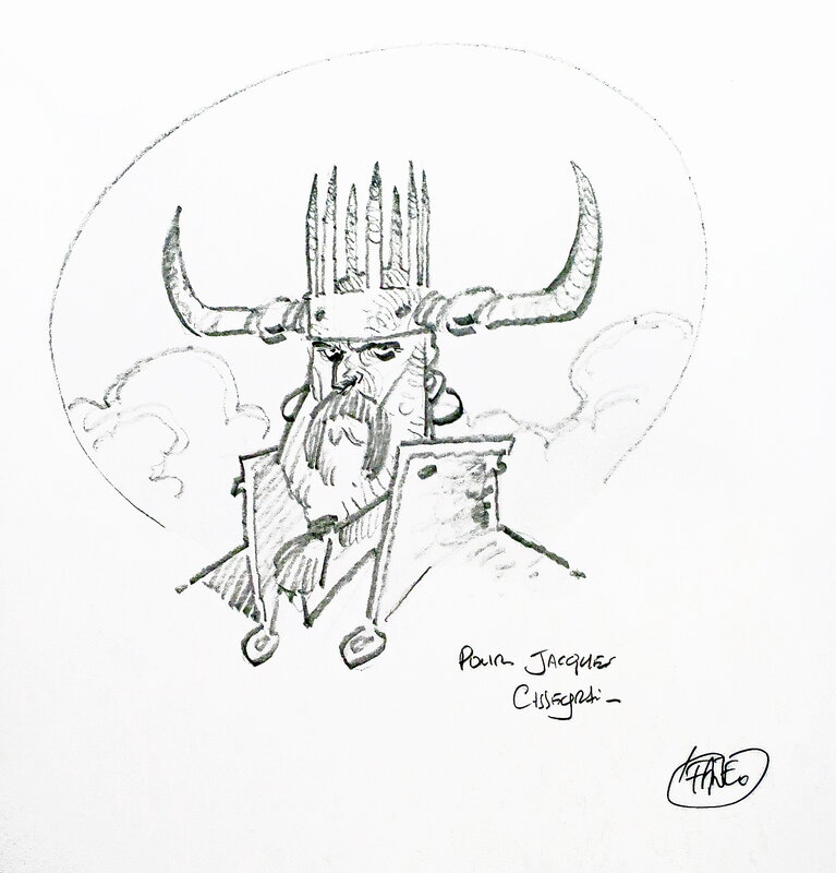 Le roi des rois by Didier Cassegrain, Fane - Sketch