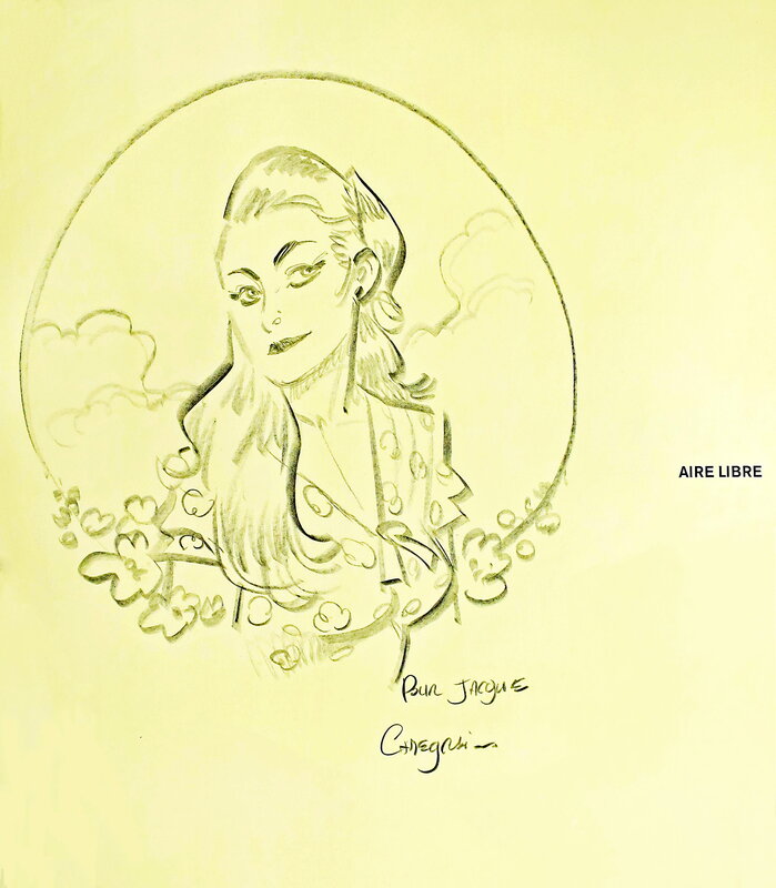 Stéphanie Dupain par Didier Cassegrain - Dédicace