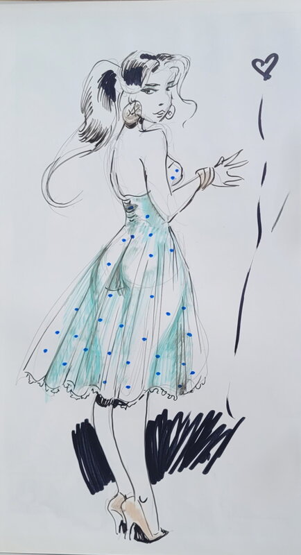 Anastasia by Jaap De Boer - Original Illustration