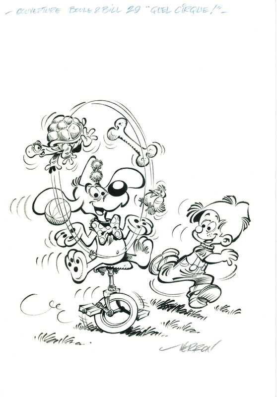 For sale - Boule & Bill by Laurent Verron - Original Cover