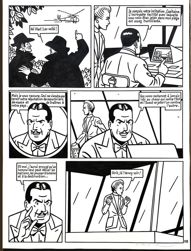 For sale - Floc'h, Blake et Mortimer - L'Art de la guerre - Comic Strip