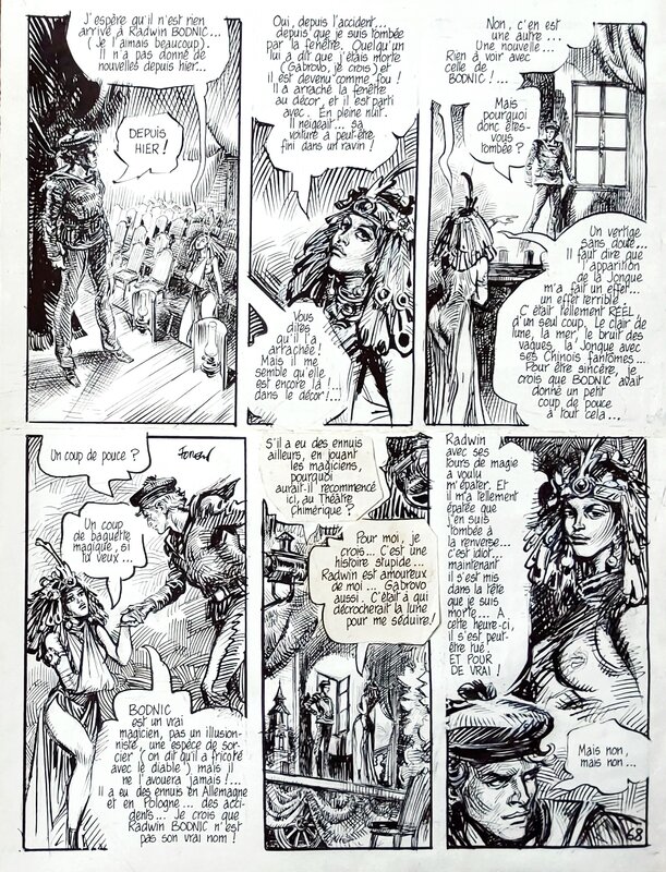 La Jonque Fantôme by Jean-Claude Forest - Comic Strip