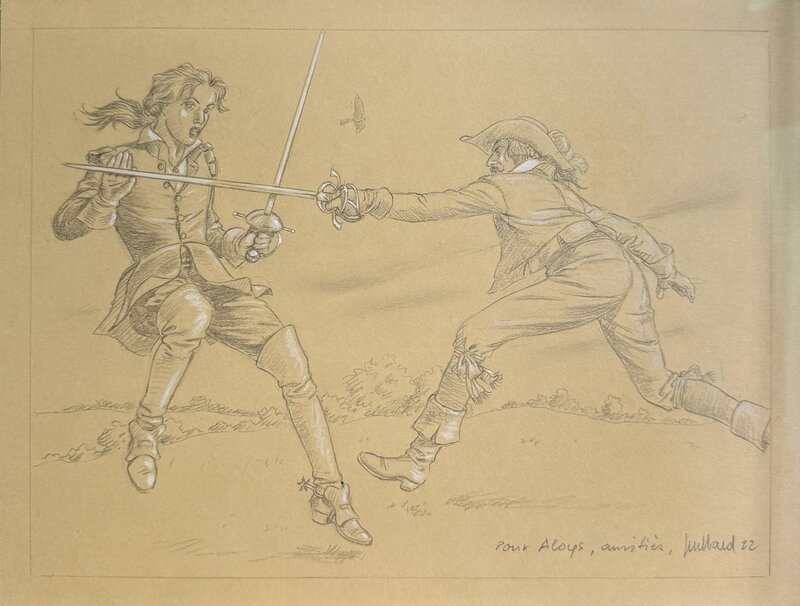 Ariane par André Juillard - Illustration originale