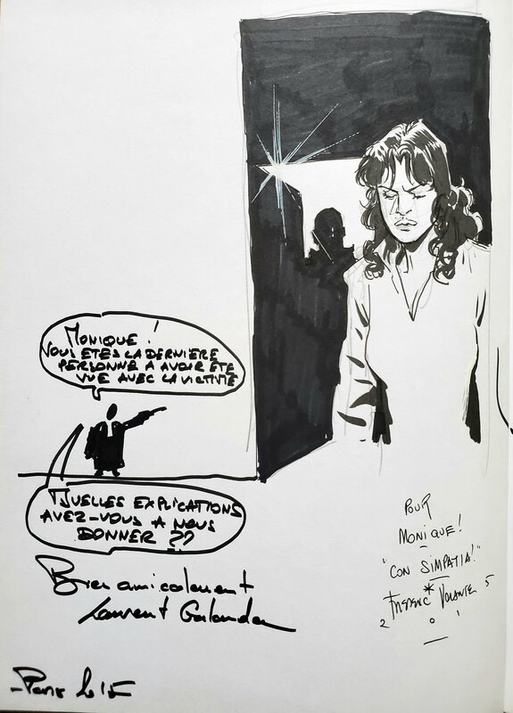 Frederic Volante, Laurent Galandon, Frank Giroud, L'AVOCAT  T1 JEUX DE LOI - Dédicace