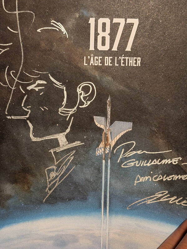 Alex Alice, Les chants du cygne noir, tome 1 - Dédicace