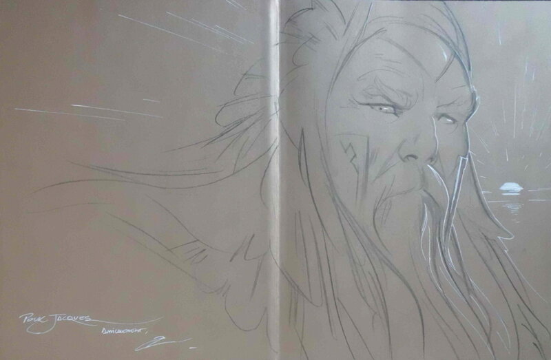 Odin par Alex Alice - Dédicace