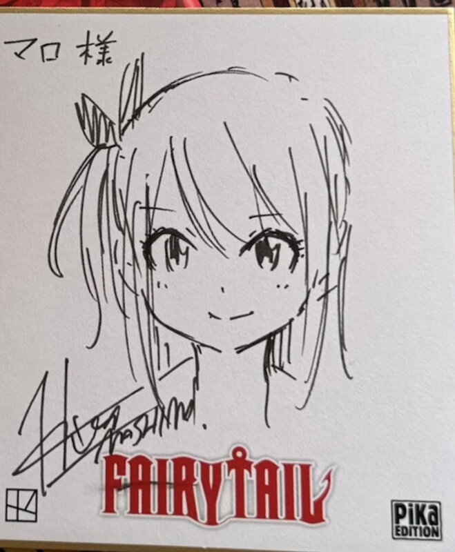 Fairy-Tail - Lucy by Hiro Mashima - Sketch