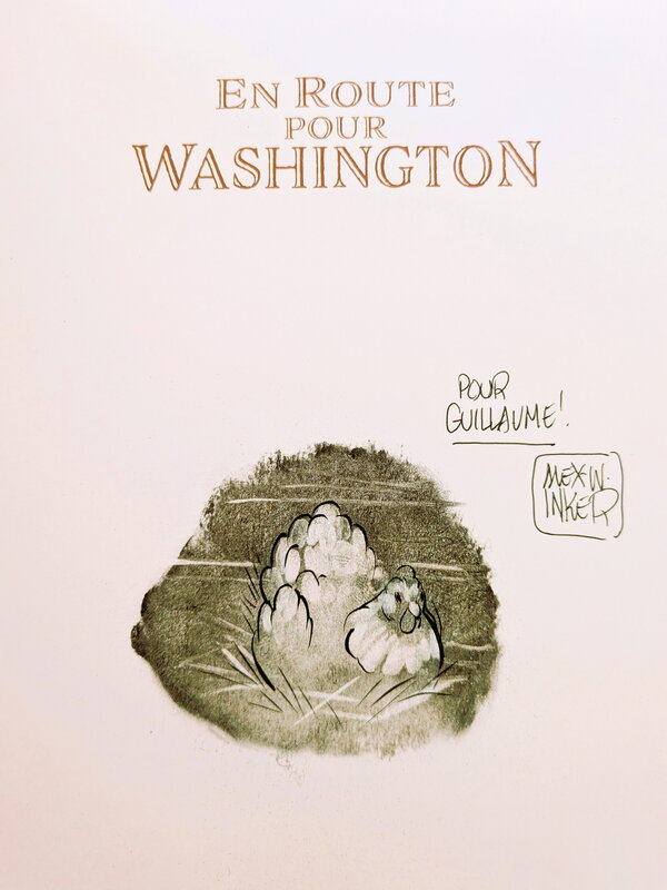 Alex W. Inker, En route pour Washington - Sketch