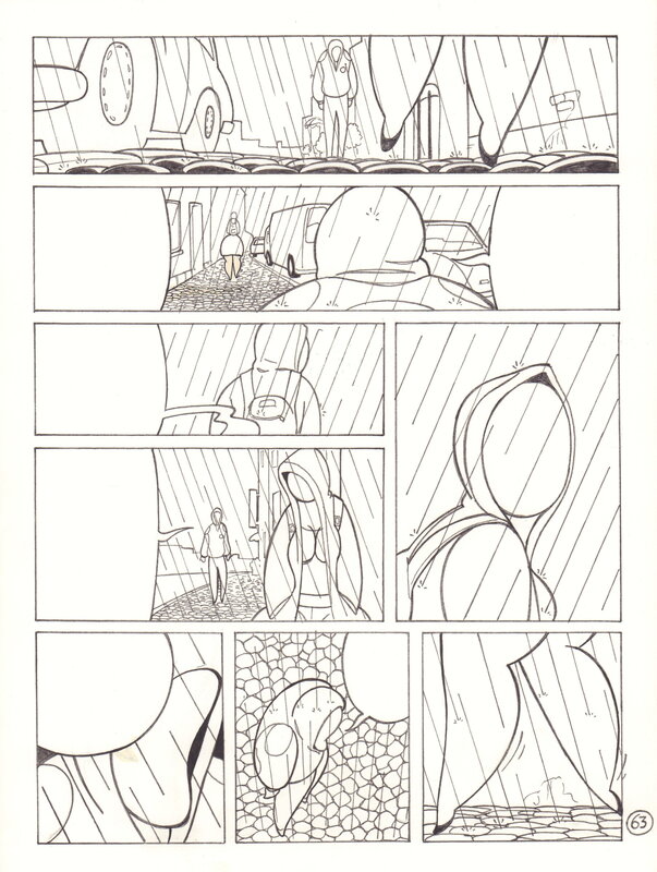 En vente - Missy Missy pl.63 par Hallain Paluku - Planche originale