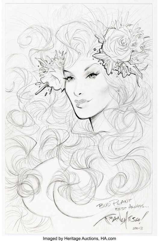 Poison Ivy 2013 par Francesco BUFANO - Planche originale