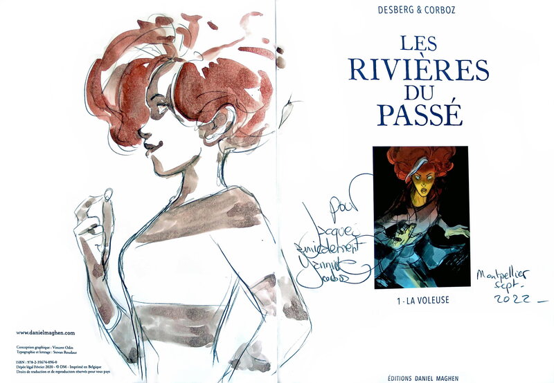 La voleuse par Yannick Corboz - Dédicace