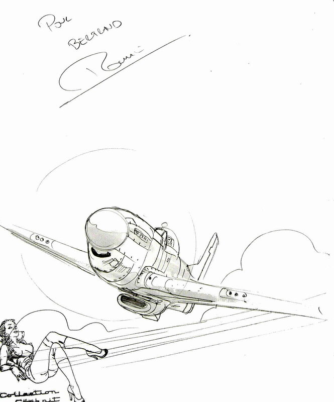 Le dernier envol by Romain Hugault - Sketch