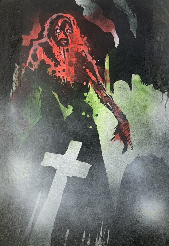 Stewart Kenneth Moore, Defoe the Divisor : Bedlam Reek - Planche originale