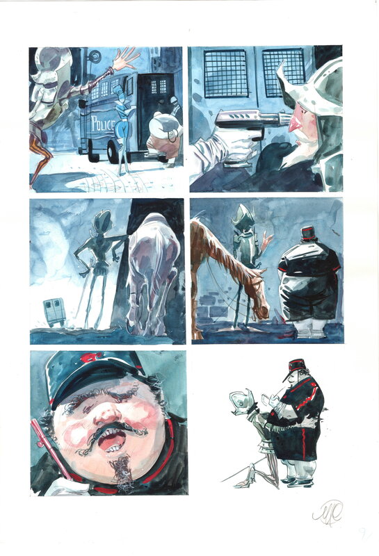 En vente - Don Chisciotte 2140 par Massimo Carnevale, Lorenzo Bartoli - Illustration originale