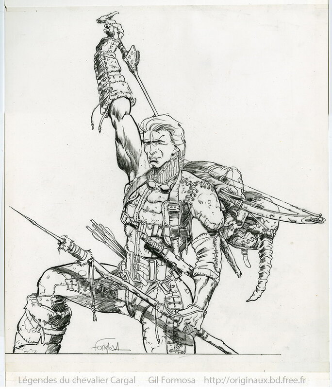 Gil Formosa, Gargal Page de Titre T01 - Planche originale