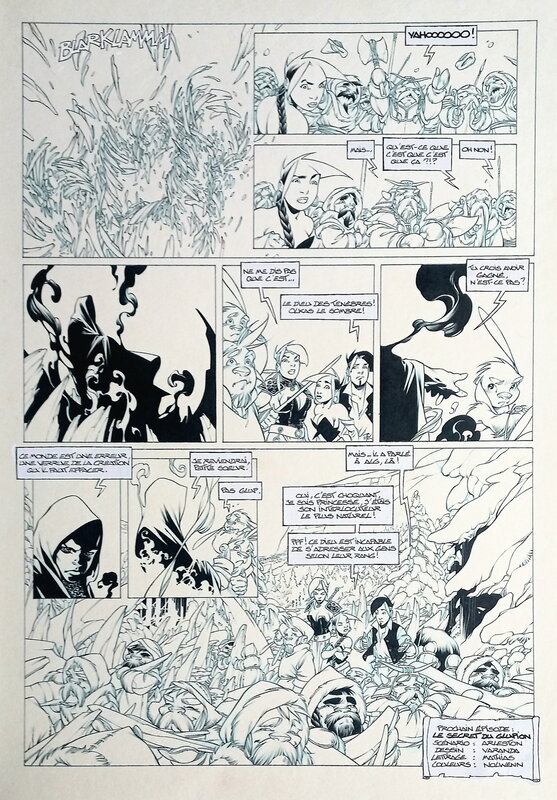 Alberto Varanda, Elixirs 1 - Planche finale - Planche originale