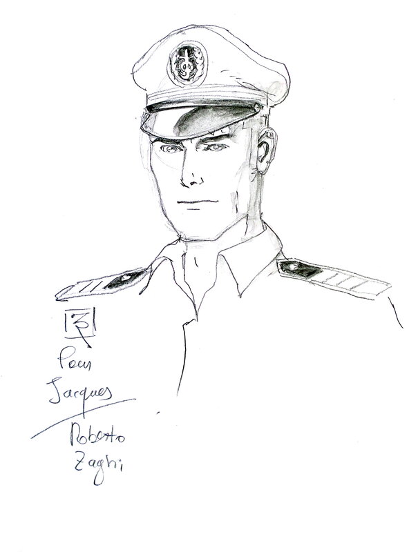 Yann Calec by Roberto Zaghi - Sketch