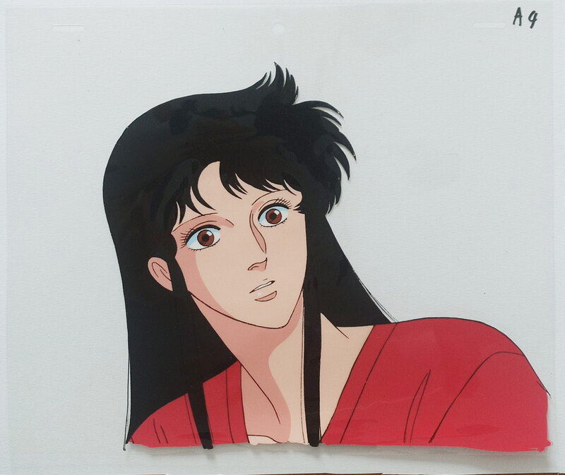 Cat's eye by D'après Tsukasa Hôjô - Original art