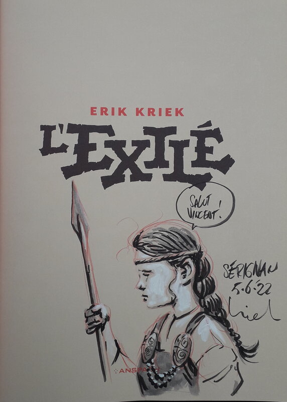 L'exile by Erik Kriek - Sketch