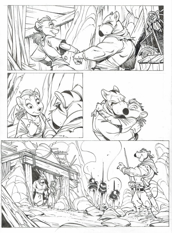 Solo par Oscar Martin - Planche originale