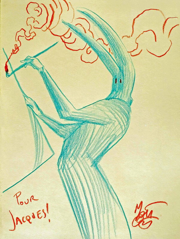 Labyrintes by Lorenzo Mattotti - Sketch