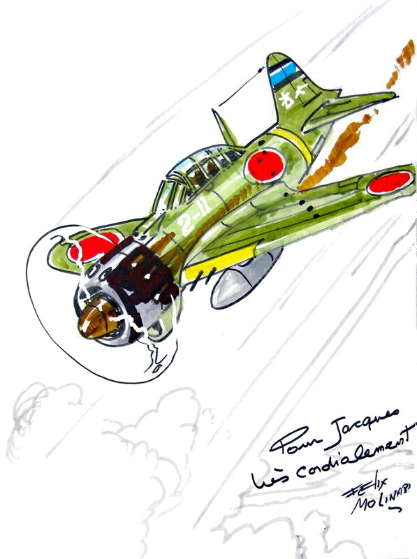 Félix Molinari, Le dernier kamikaze - T1 - Sketch