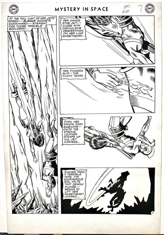 Carmine Infantino, Murphy Anderson, Mystery in Space #80 - Adam Strange in Peril! - Planche originale